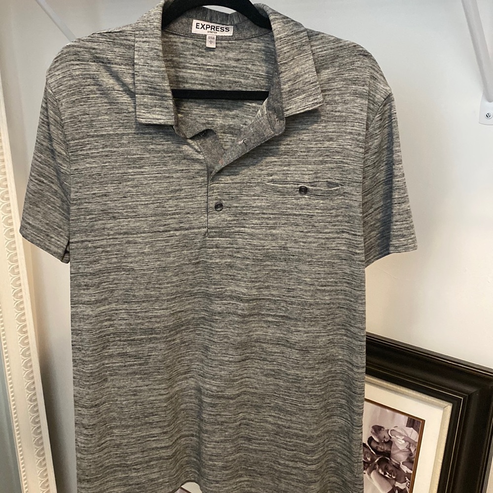 Gray Express Men’s Shirt